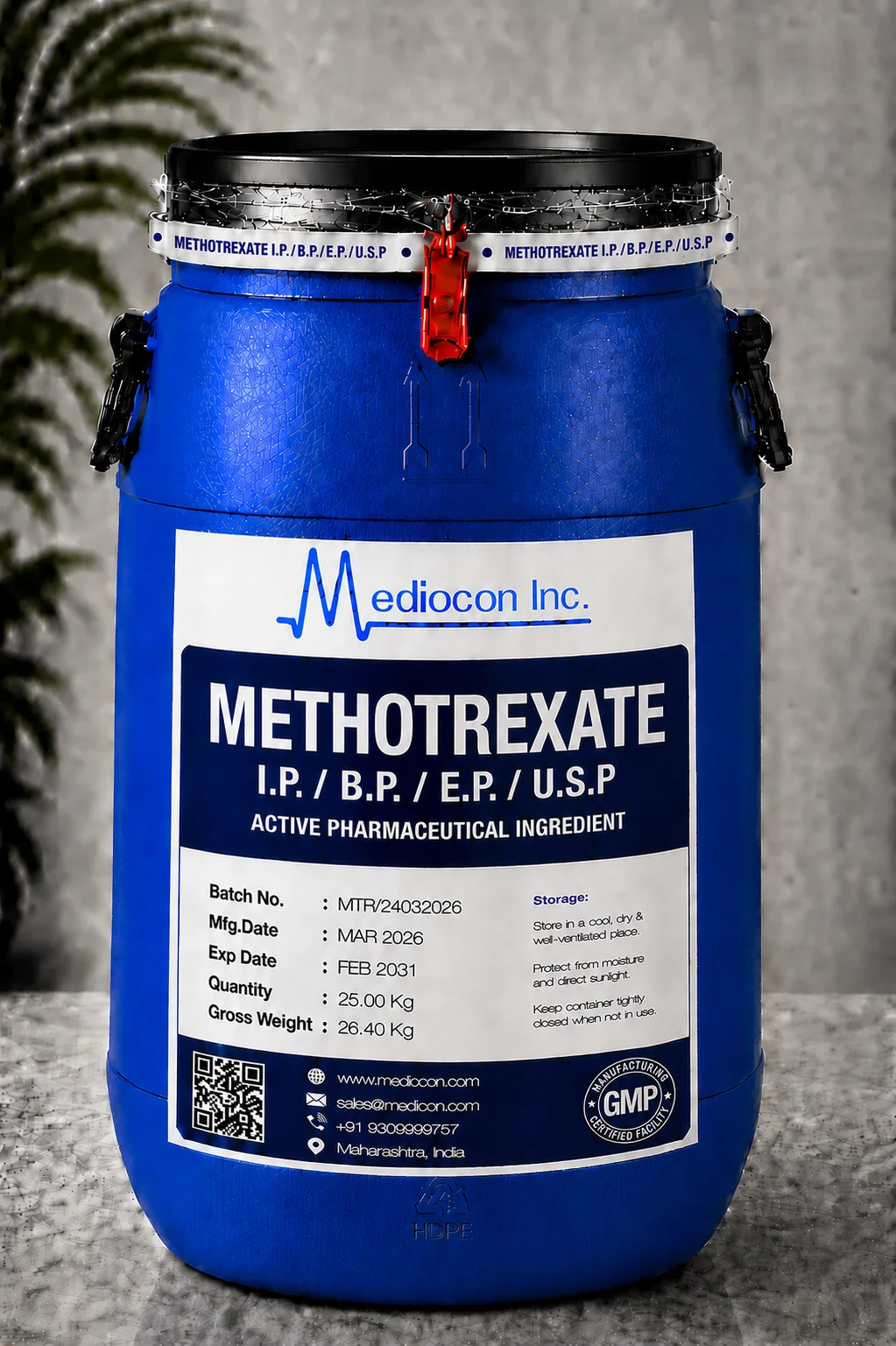 Methotrexate API Supplier Manufacturer Aurangabad Maharashtra India &mdash; Mediocon Inc