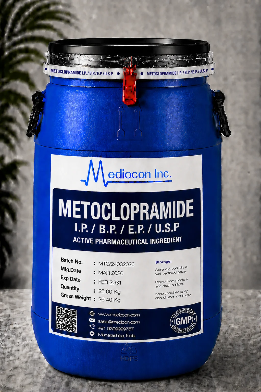 Metoclopramide API Supplier Manufacturer Aurangabad Maharashtra India &mdash; Mediocon Inc