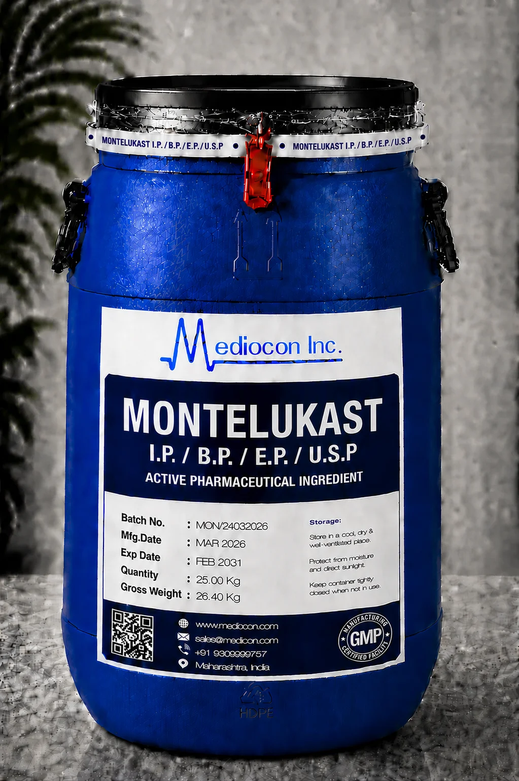 Montelukast API Supplier Manufacturer Aurangabad Maharashtra India &mdash; Mediocon Inc