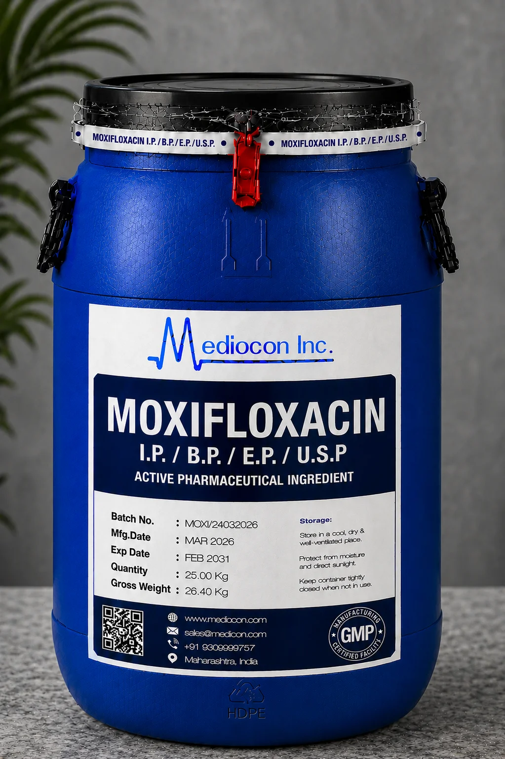 Moxifloxacin API Supplier Manufacturer Aurangabad Maharashtra India &mdash; Mediocon Inc