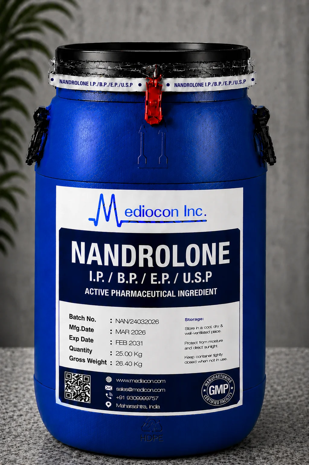 Nandrolone API Supplier Manufacturer Aurangabad Maharashtra India &mdash; Mediocon Inc