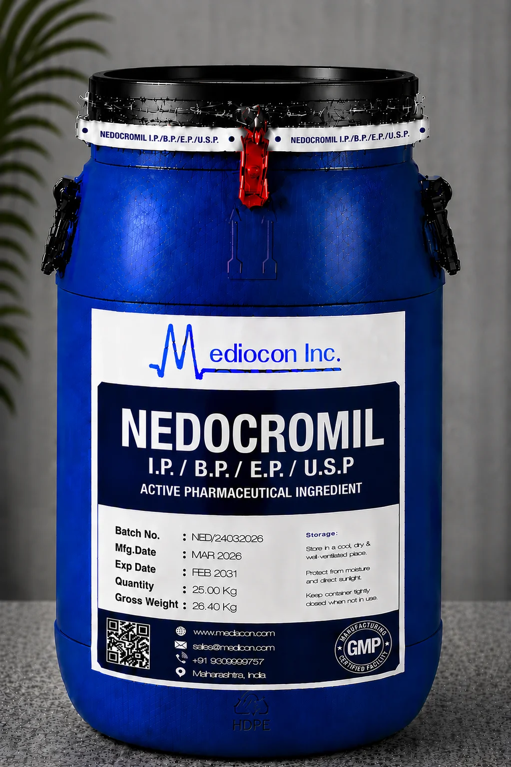 Nedocromil API Supplier Manufacturer Aurangabad Maharashtra India &mdash; Mediocon Inc
