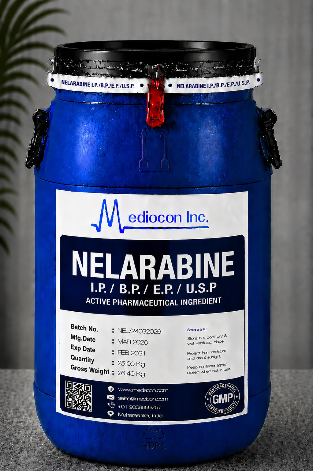 Nelarabine API Supplier Manufacturer Aurangabad Maharashtra India &mdash; Mediocon Inc