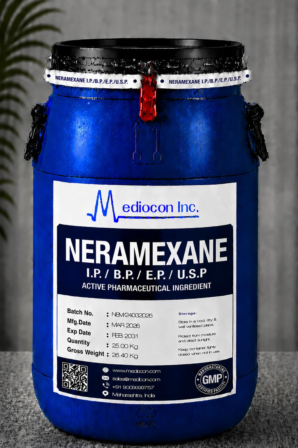 Neramexane API Supplier Manufacturer Aurangabad Maharashtra India &mdash; Mediocon Inc