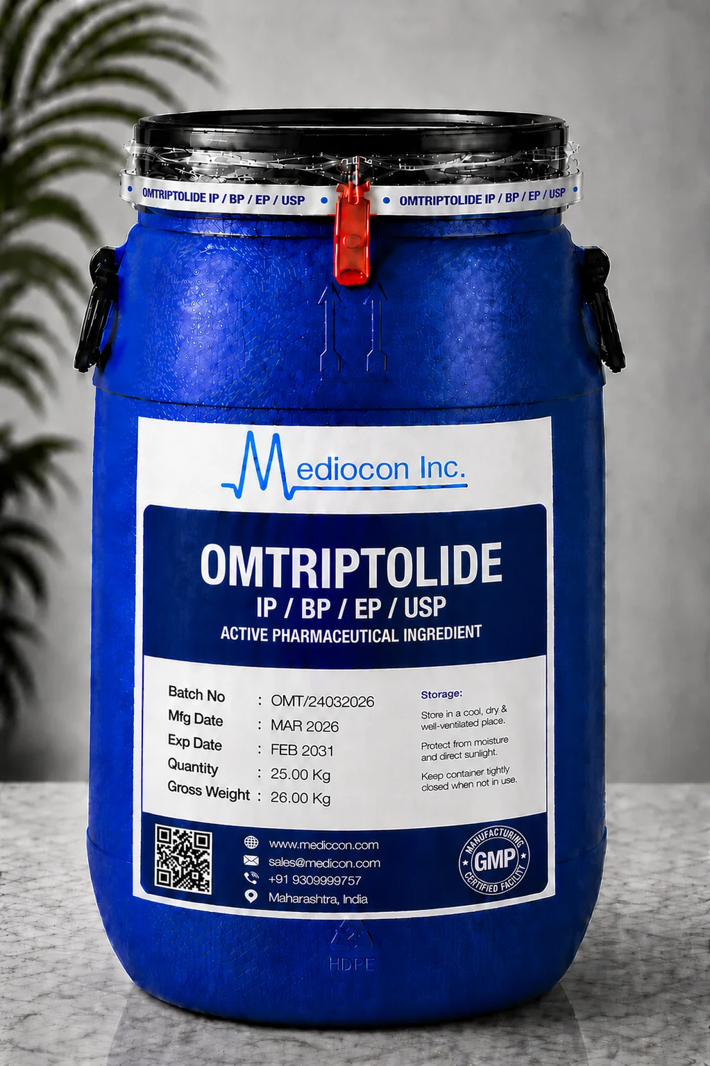 Omtriptolide API Supplier Manufacturer Aurangabad Maharashtra India &mdash; Mediocon Inc