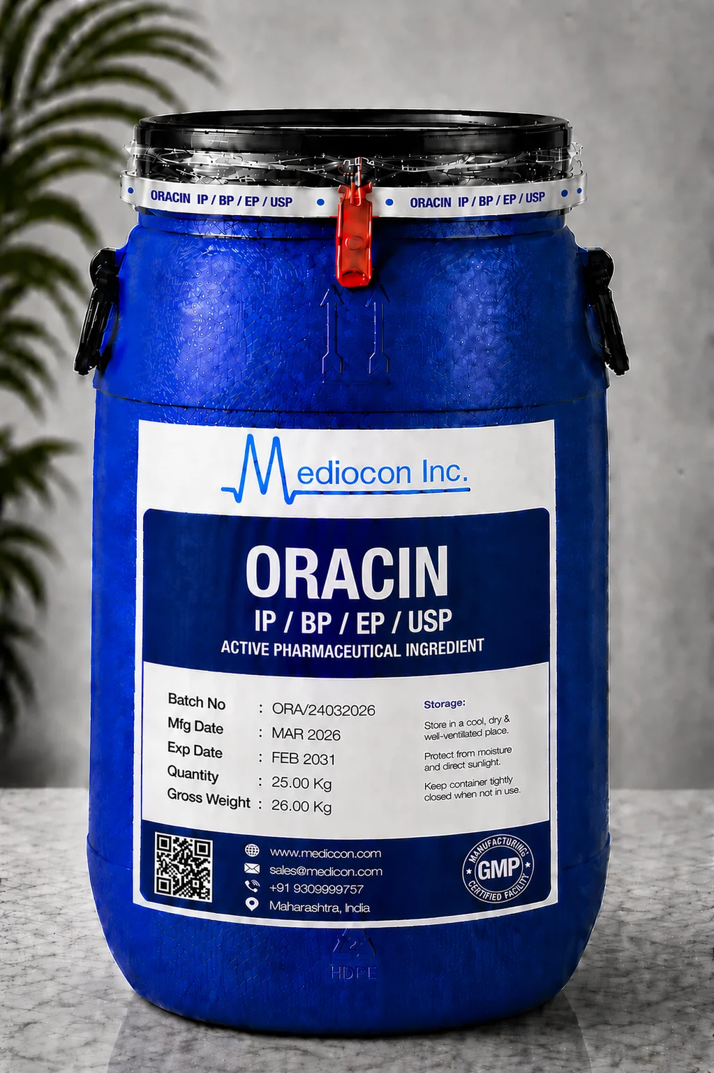 Oracin API Supplier Manufacturer Aurangabad Maharashtra India &mdash; Mediocon Inc