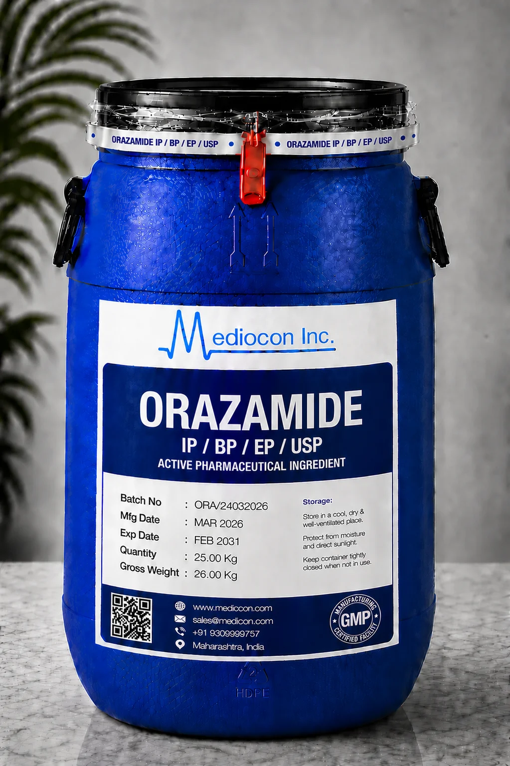 Orazamide API Supplier Manufacturer Aurangabad Maharashtra India &mdash; Mediocon Inc