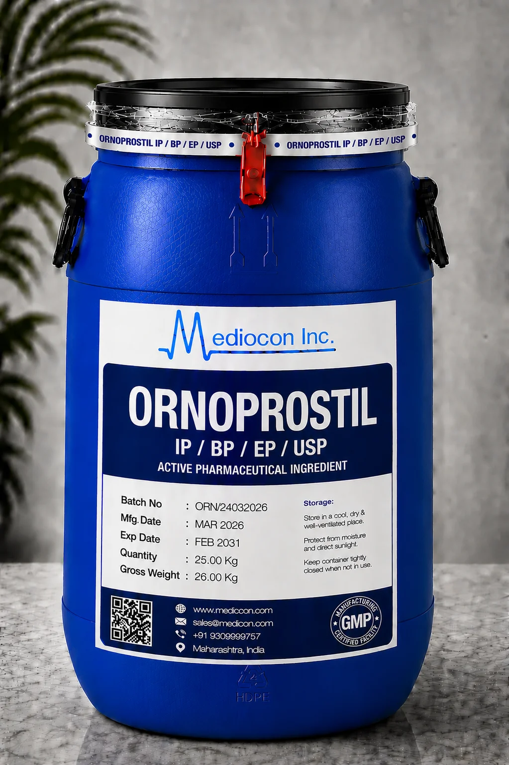 Ornoprostil API Supplier Manufacturer Aurangabad Maharashtra India &mdash; Mediocon Inc