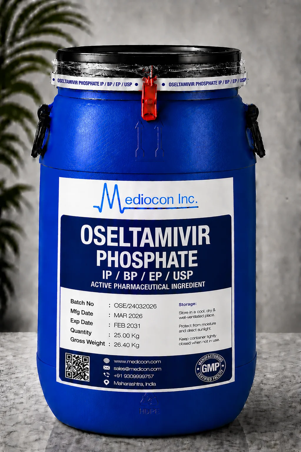 Oseltamivir Phosphate API Supplier Manufacturer Aurangabad Maharashtra India &mdash; Mediocon Inc