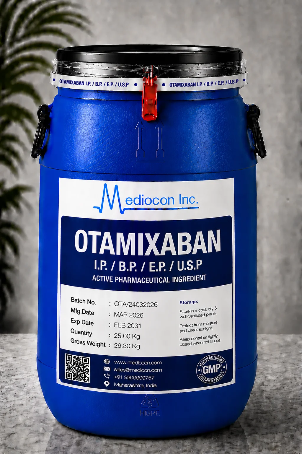 Otamixaban API Supplier Manufacturer Aurangabad Maharashtra India &mdash; Mediocon Inc