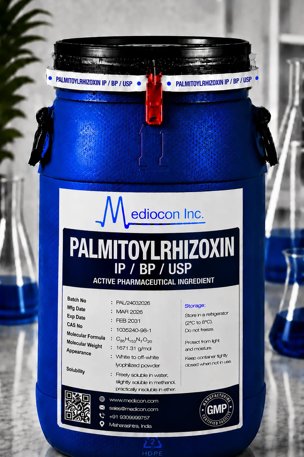Palmitoylrhizoxin API Supplier Manufacturer Aurangabad Maharashtra India &mdash; Mediocon Inc