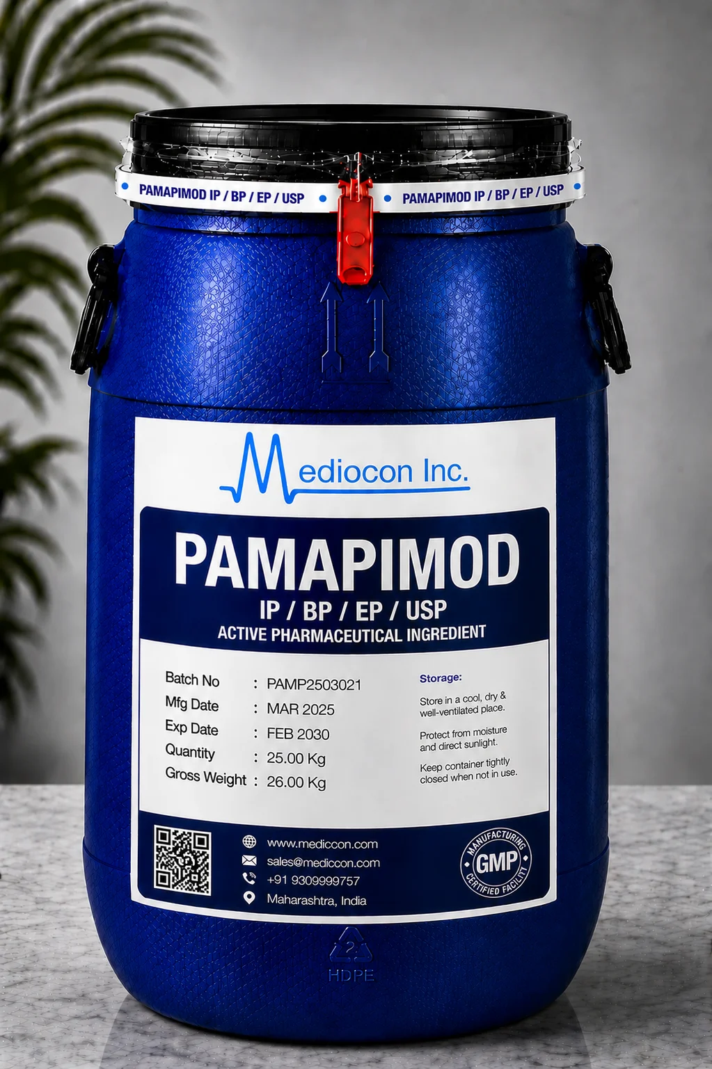 Pamapimod API Supplier Manufacturer Aurangabad Maharashtra India &mdash; Mediocon Inc