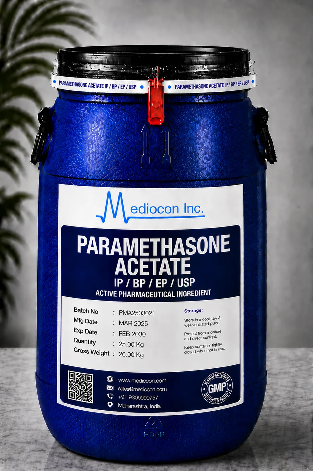 Paramethasone Acetate API Supplier Manufacturer Aurangabad Maharashtra India &mdash; Mediocon Inc