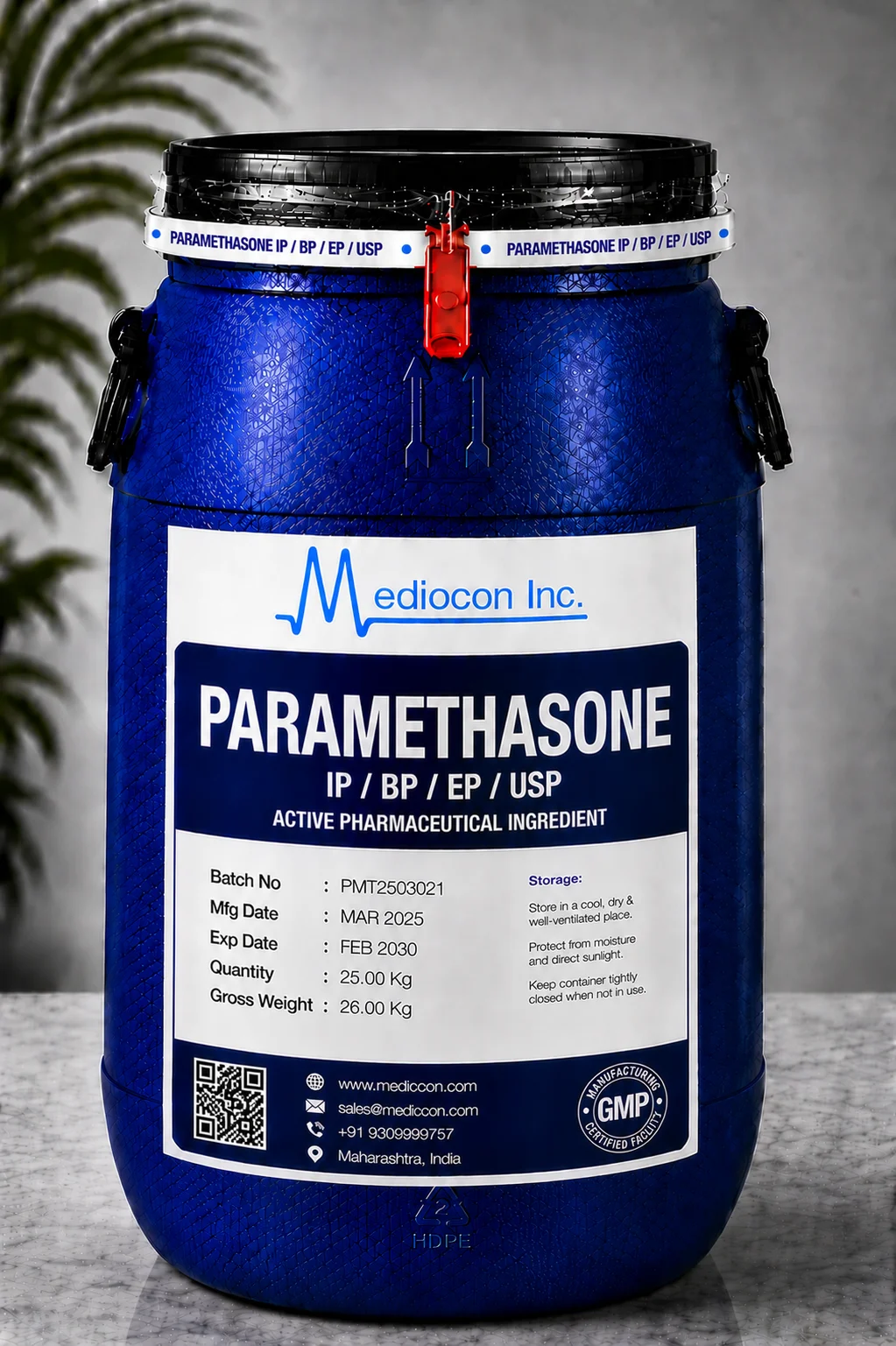 Paramethasone API Supplier Manufacturer Aurangabad Maharashtra India &mdash; Mediocon Inc