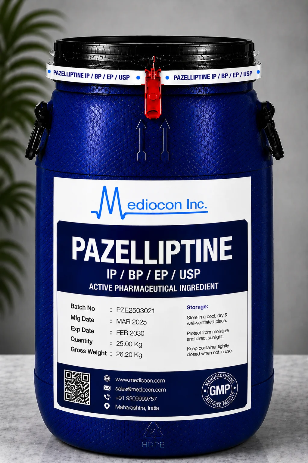 Pazelliptine API Supplier Manufacturer Aurangabad Maharashtra India &mdash; Mediocon Inc