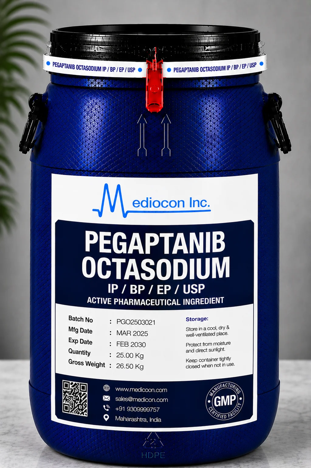 Pegaptanib Octasodium API Supplier Manufacturer Aurangabad Maharashtra India &mdash; Mediocon Inc