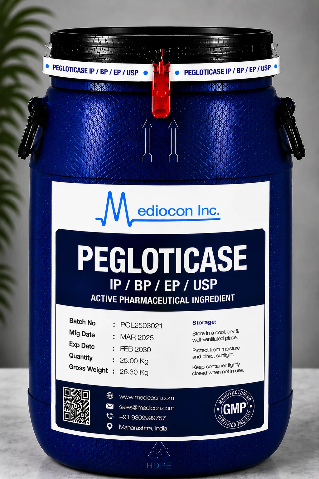 Pegloticase API Supplier Manufacturer Aurangabad Maharashtra India &mdash; Mediocon Inc