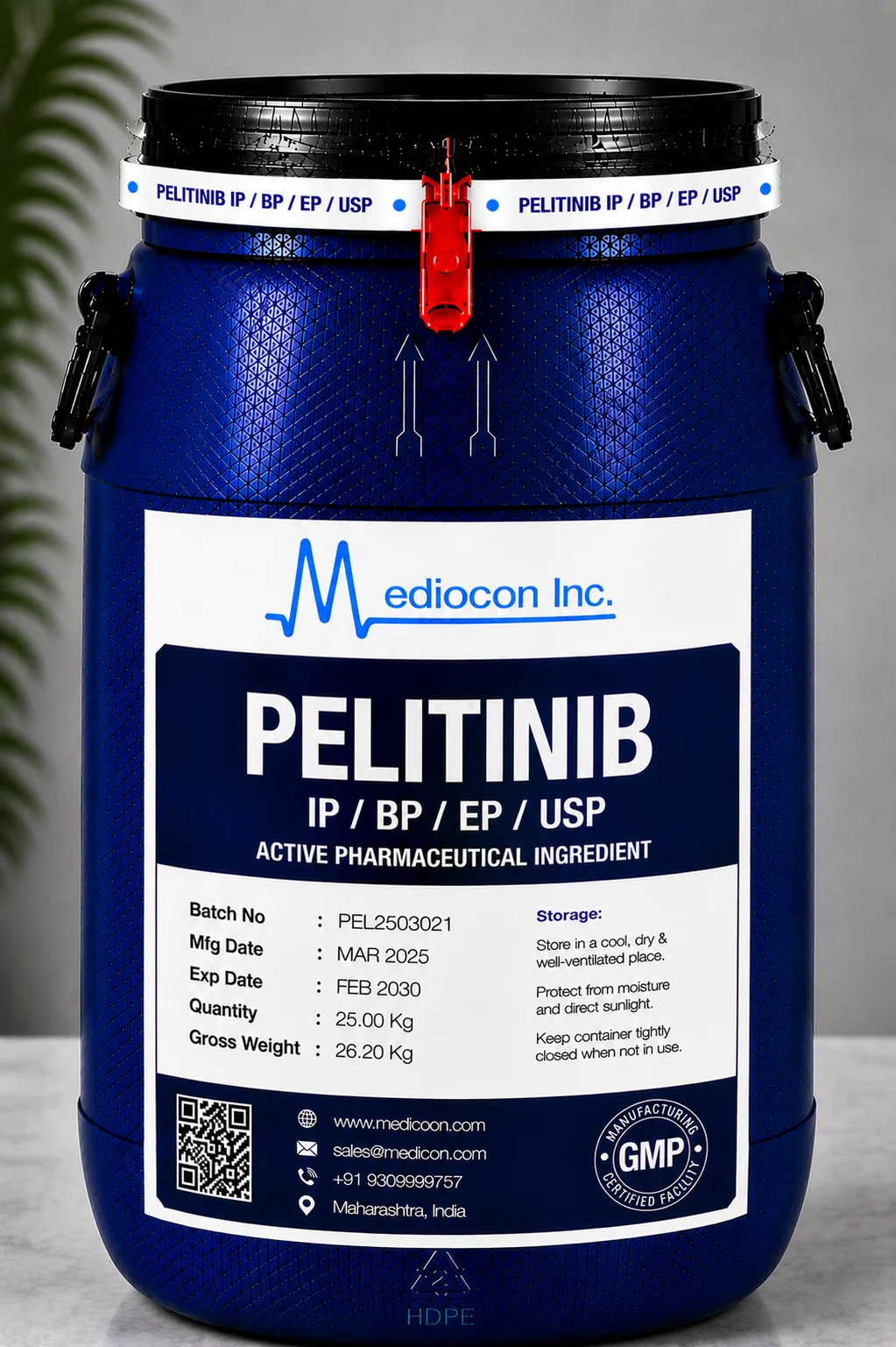 Pelitinib API Supplier Manufacturer Aurangabad Maharashtra India &mdash; Mediocon Inc