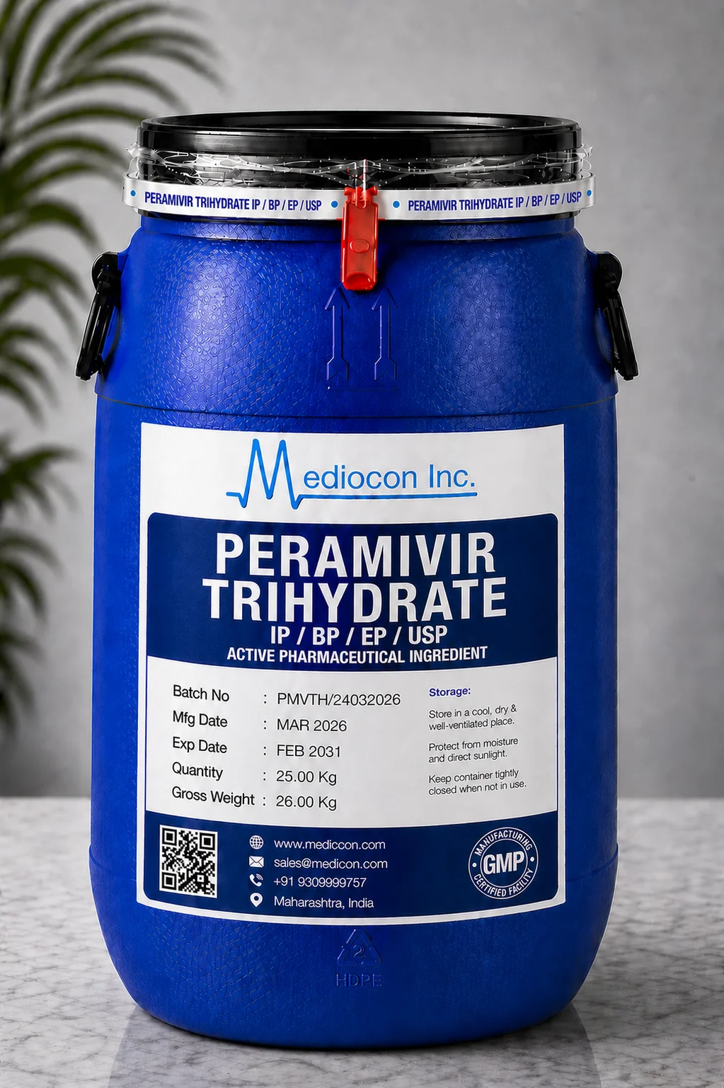 Peramivir Trihydrate API Supplier Manufacturer Aurangabad Maharashtra India &mdash; Mediocon Inc