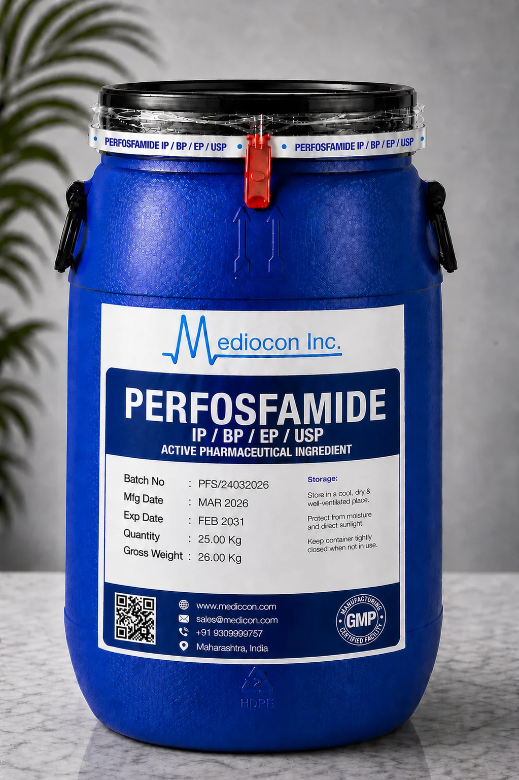 Perfosfamide API Supplier Manufacturer Aurangabad Maharashtra India &mdash; Mediocon Inc