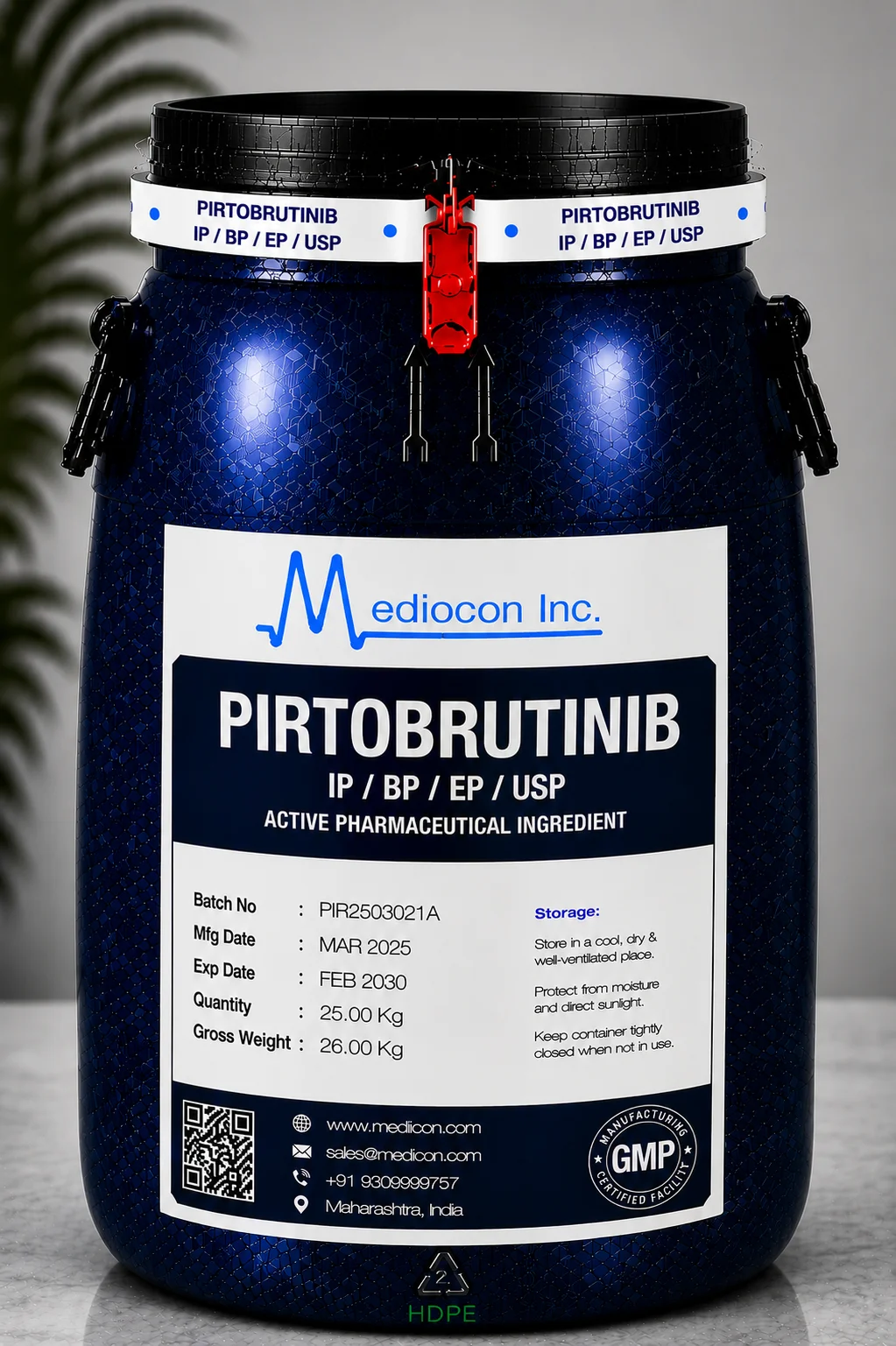 Pirtobrutinib API
