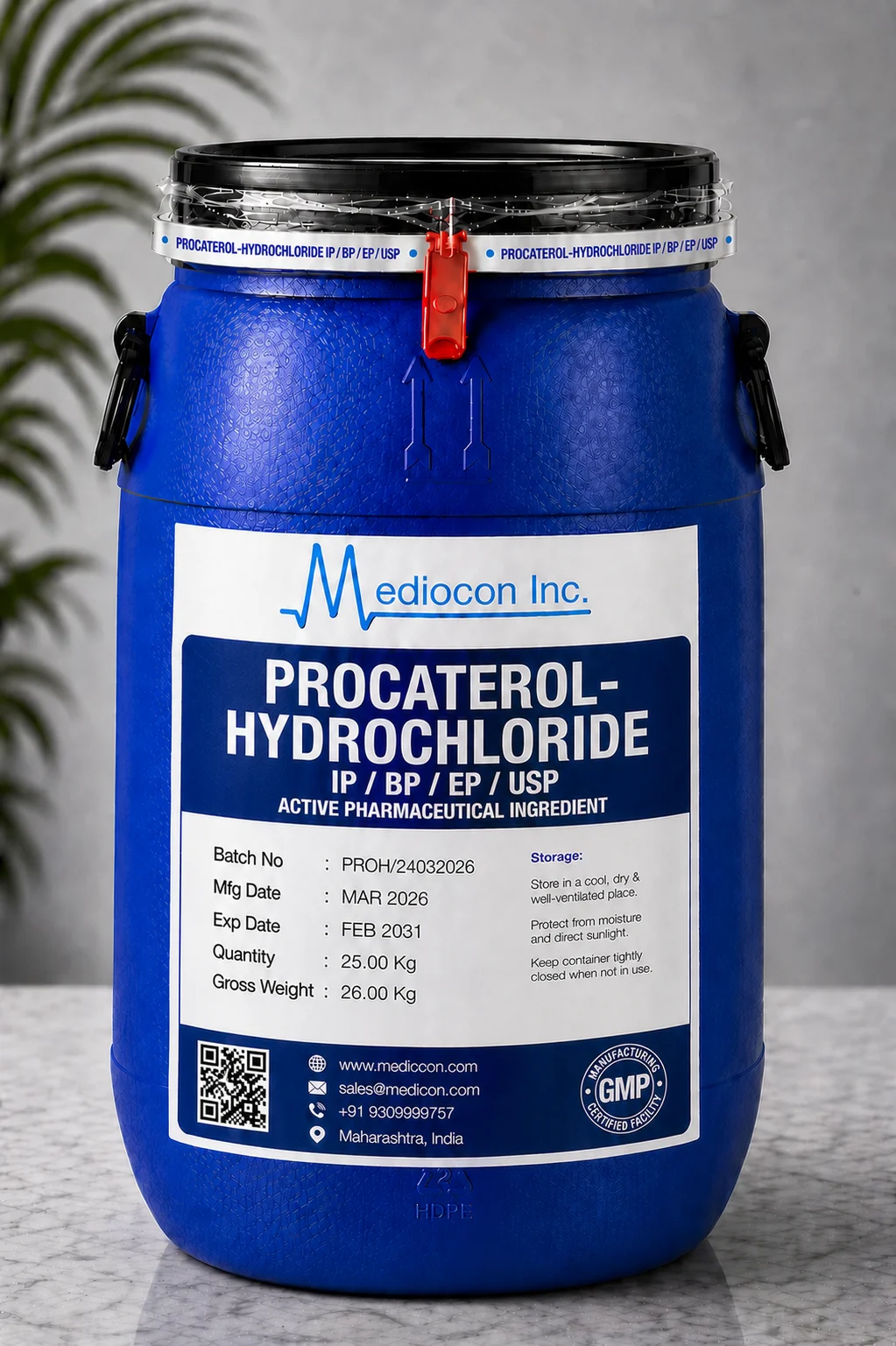 Procaterol Hydrochloride API