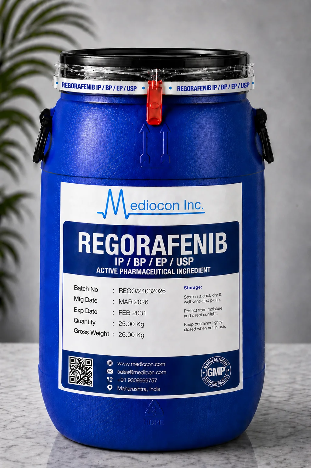 Regorafenib API Supplier Manufacturer Aurangabad Maharashtra India &mdash; Mediocon Inc