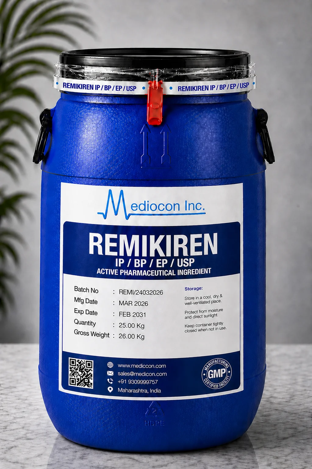 Remikiren API Supplier Manufacturer Aurangabad Maharashtra India &mdash; Mediocon Inc