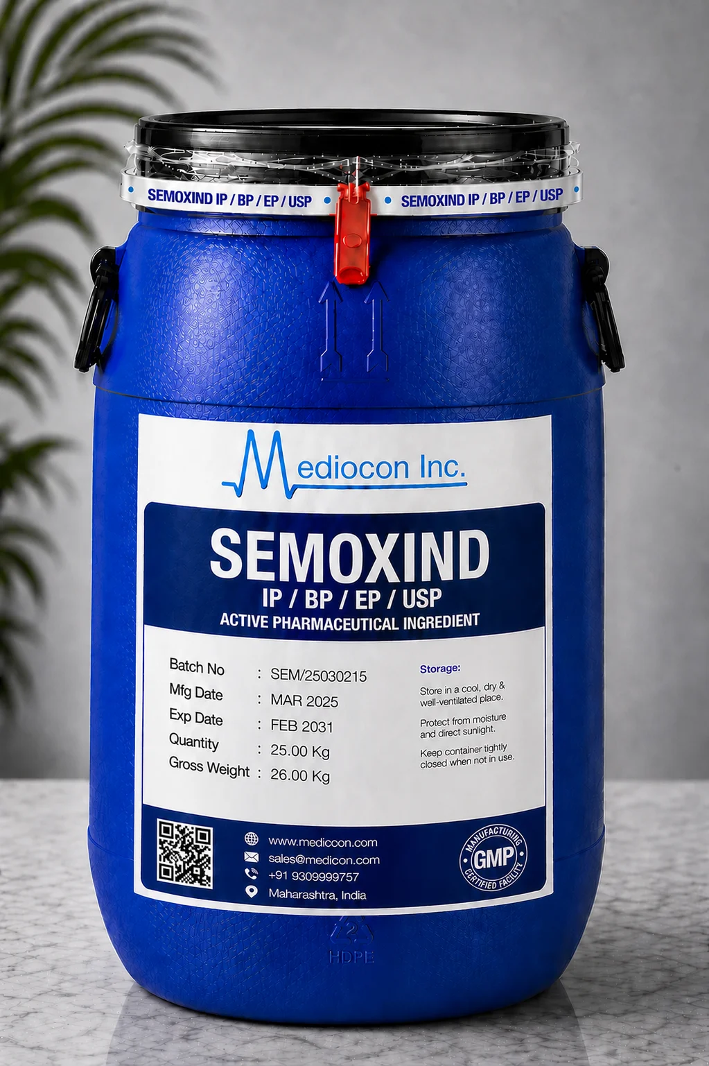 Semoxind API Supplier Manufacturer Aurangabad Maharashtra India — Mediocon Inc