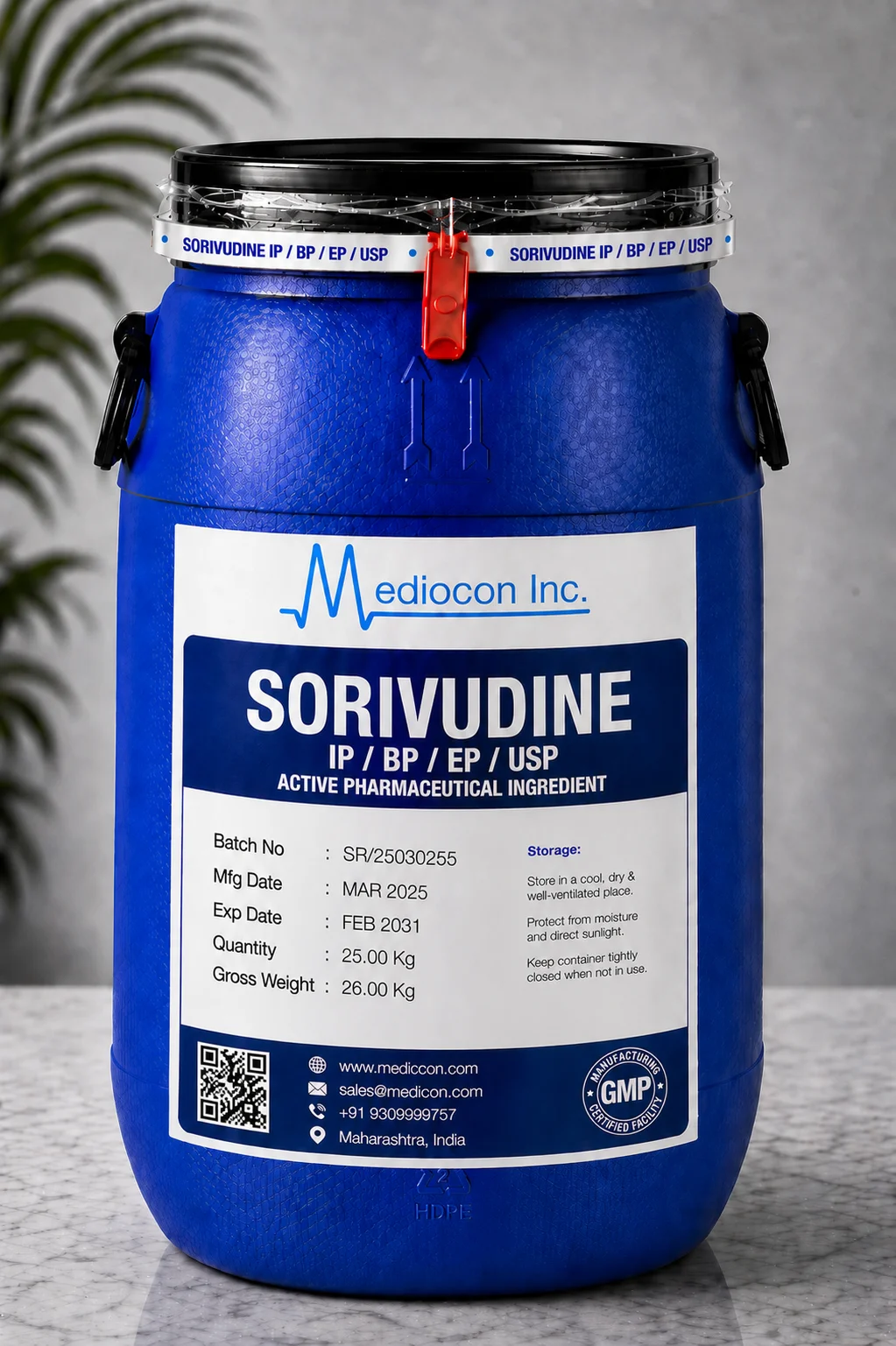 Sorivudine API Supplier Manufacturer Aurangabad Maharashtra India — Mediocon Inc