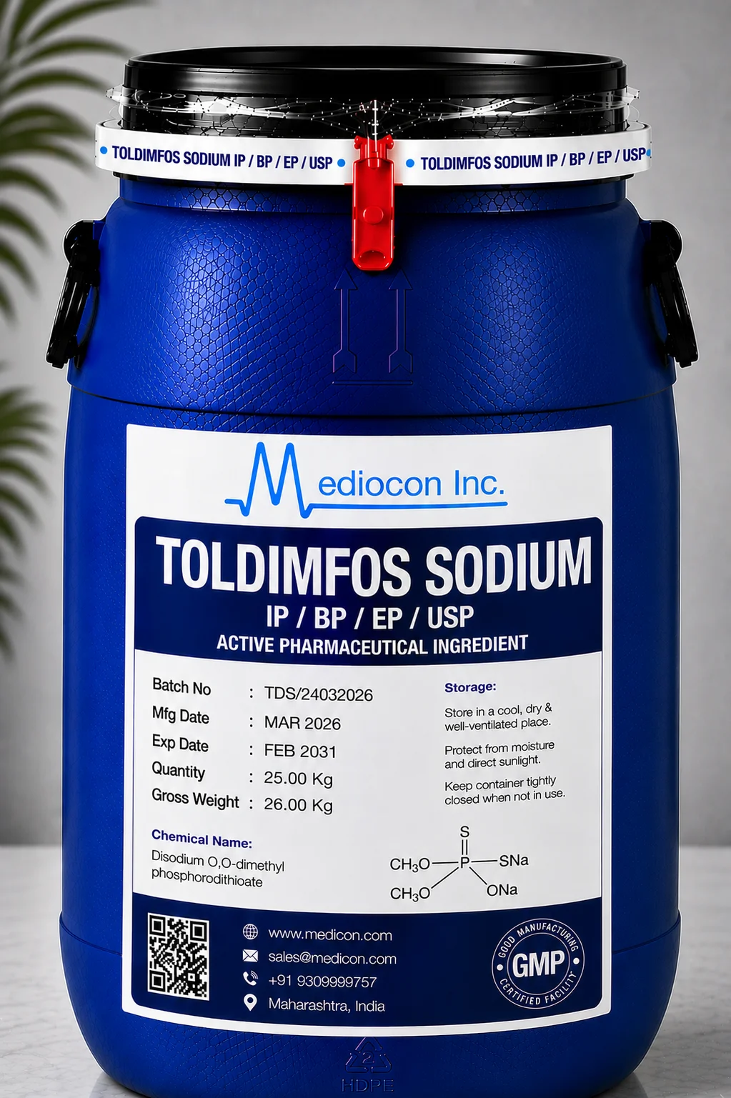Toldimfos Sodium API — Mediocon Inc