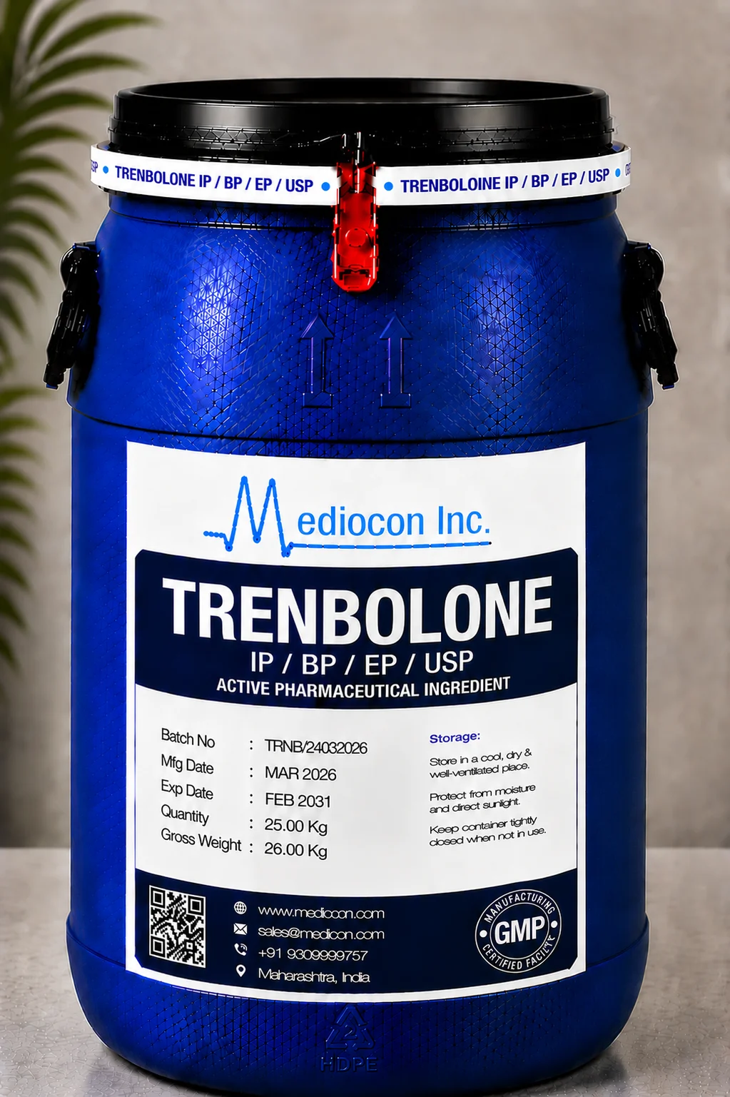 Trenbolone API — Mediocon Inc