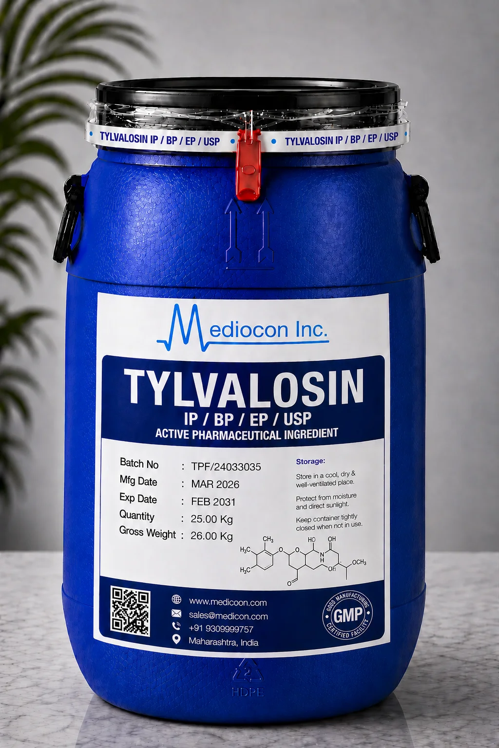 Tylvalosin API — Mediocon Inc