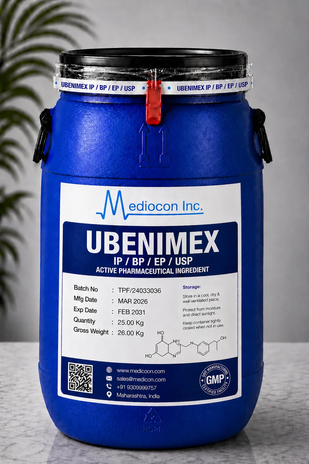 Ubenimex API — Mediocon Inc