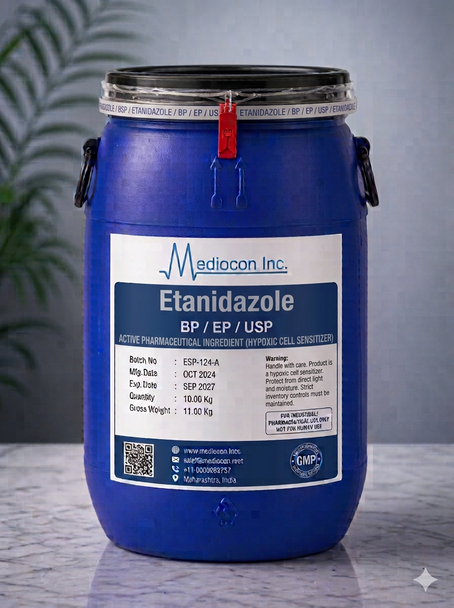 Etanidazole API Manufacturer & Supplier in India — Mediocon Inc