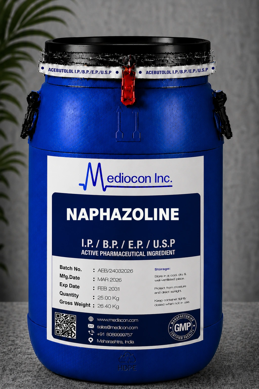 Naphazoline API Manufacturer & Supplier — Mediocon Inc