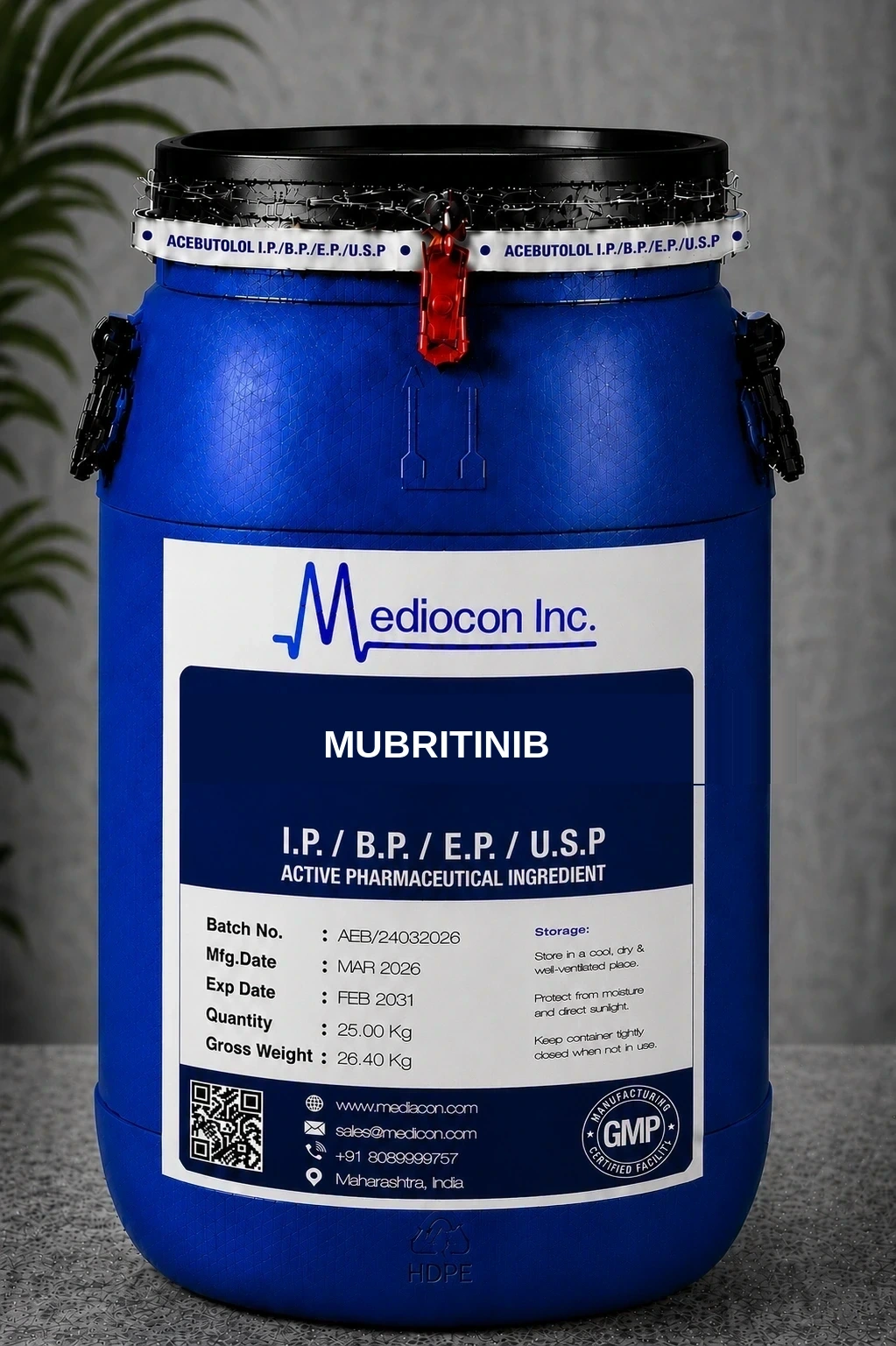 Mubritinib API Manufacturer & Supplier — Mediocon Inc