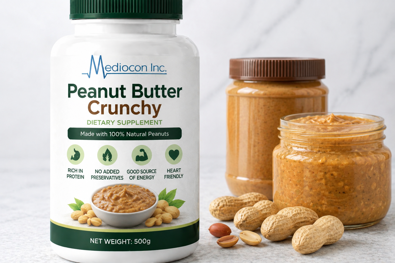 Peanut Butter Crunchy Manufacturer and Supplier in India | Mediocon INC — Mediocon Inc