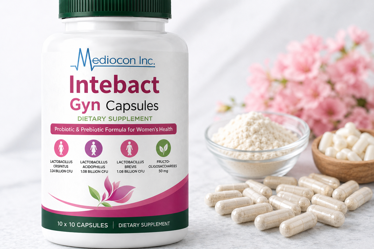 Intebact Gyn Capsules Manufacturer and Supplier in India | Mediocon INC — Mediocon Inc
