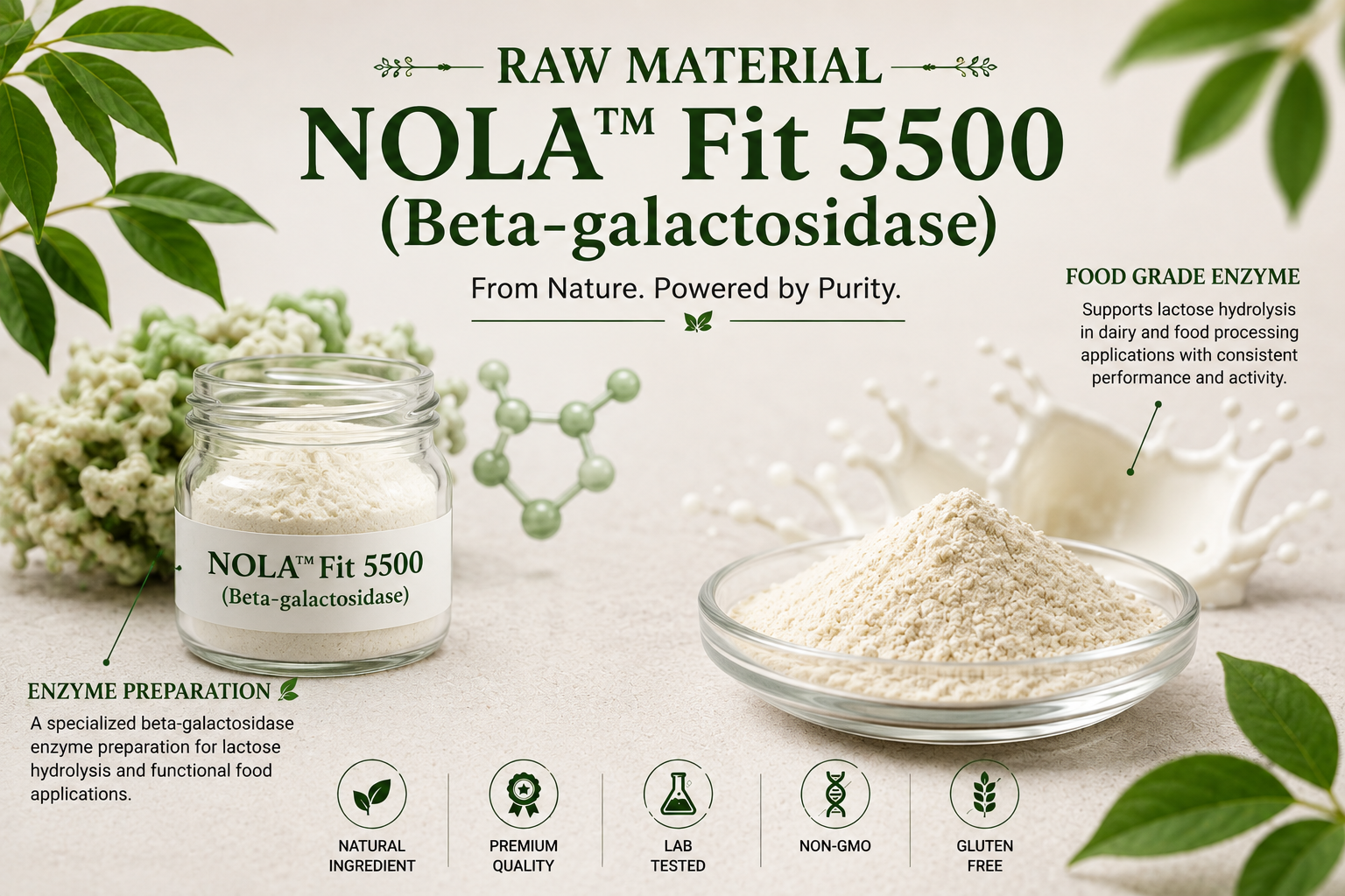 NOLA™ Fit 5500 (Beta-galactosidase) Manufacturer and Supplier in India | Mediocon Inc — Mediocon Inc