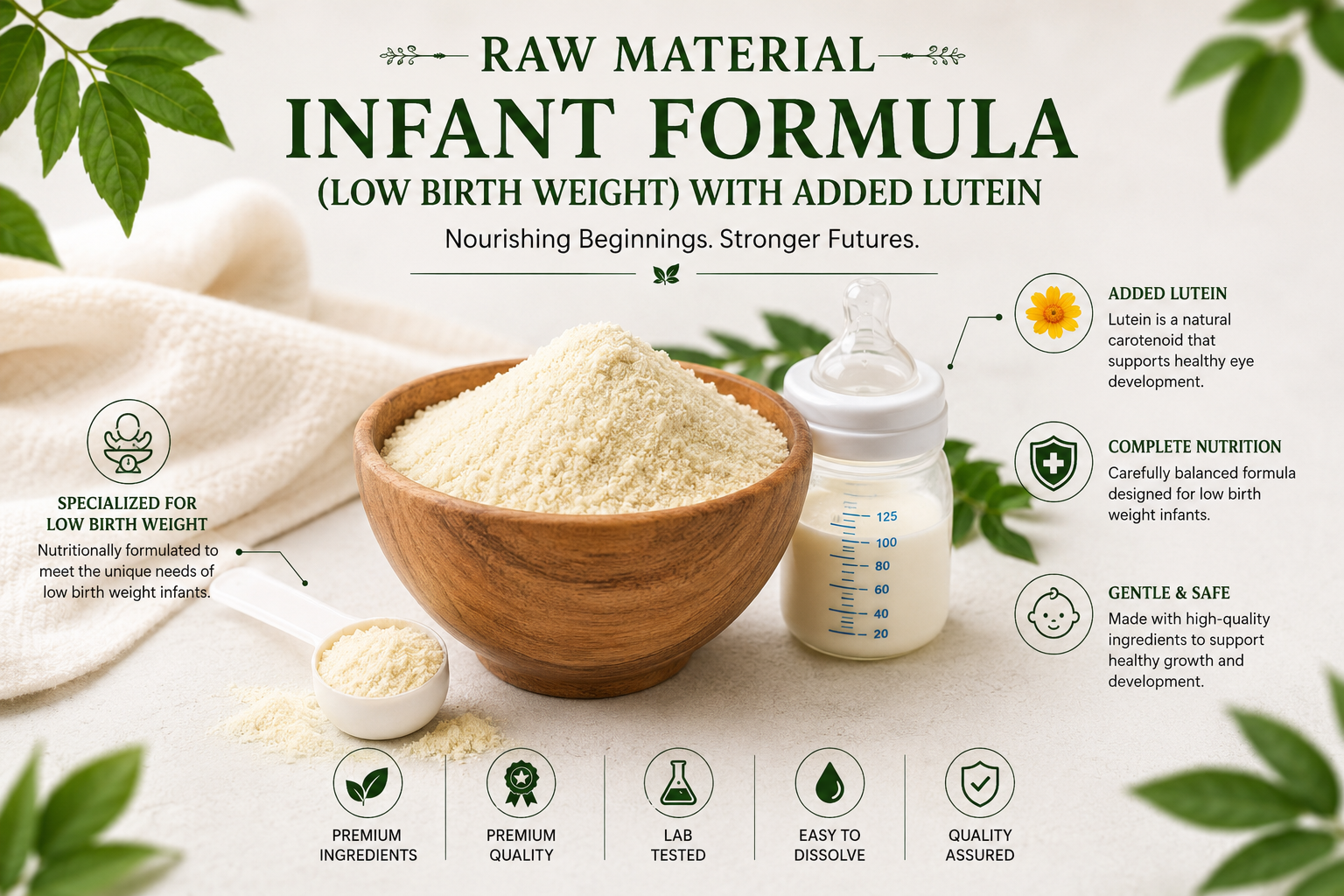 Infant Formula (Low Birth Weight) with Added Lutein Manufacturer and Supplier in India | Mediocon INC — Mediocon Inc