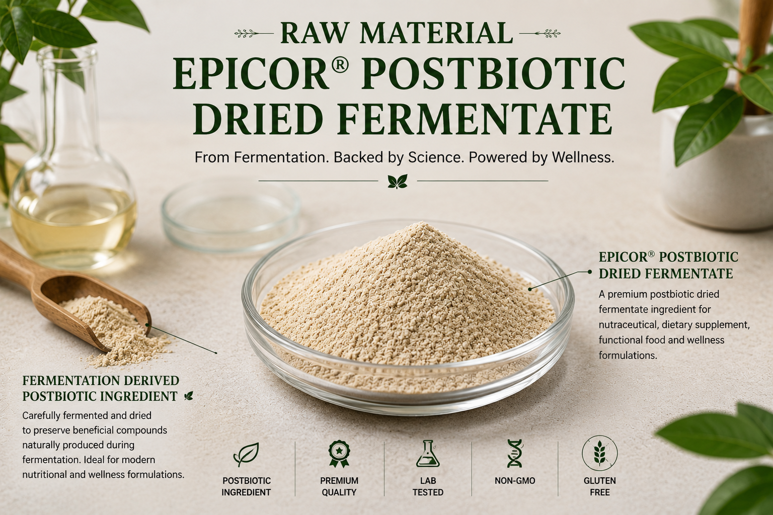 EpiCor® Postbiotic Dried Fermentate Manufacturer and Supplier in India | Mediocon INC — Mediocon Inc