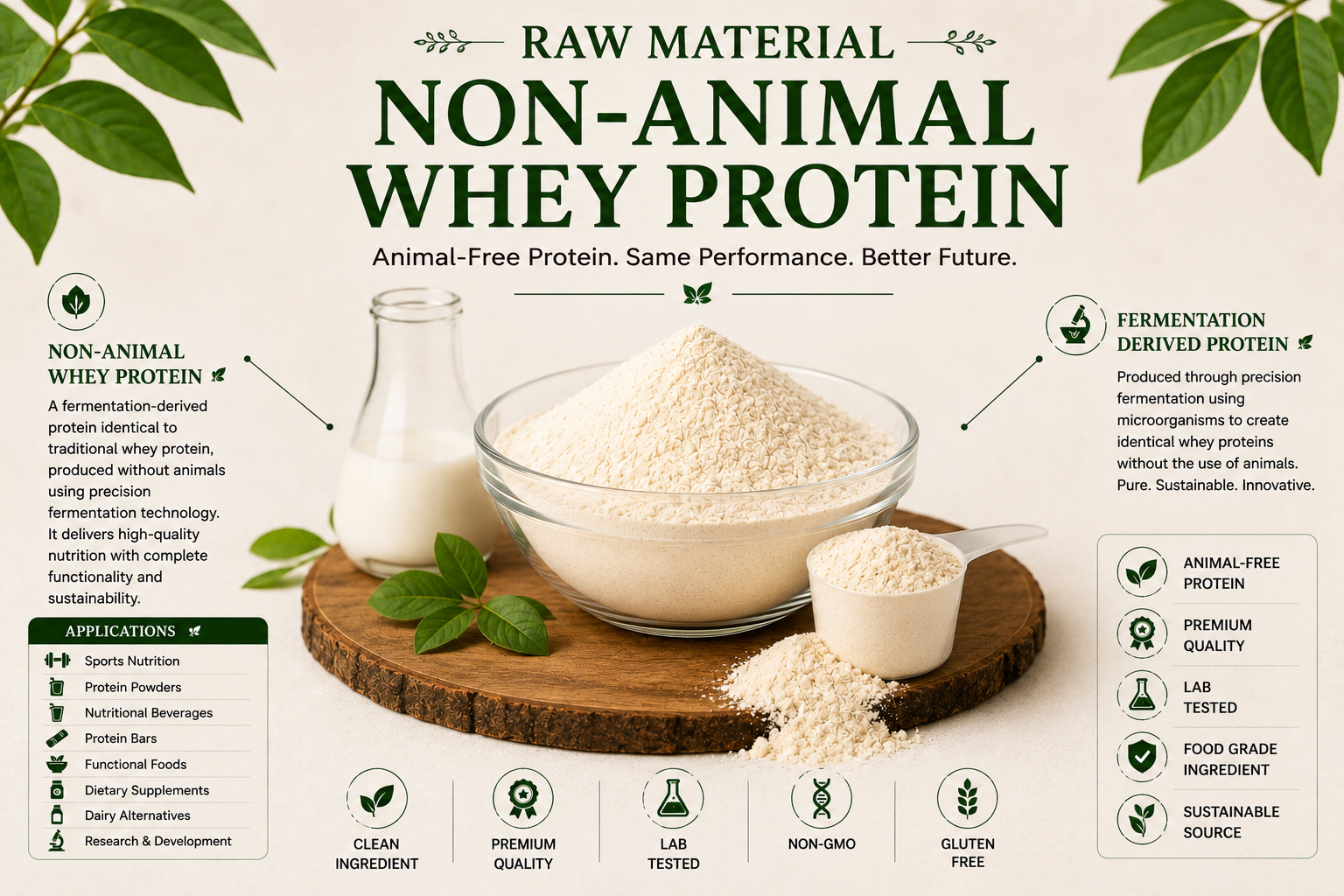 Non-Animal Whey Protein Manufacturer and Supplier in India | Mediocon INC — Mediocon Inc