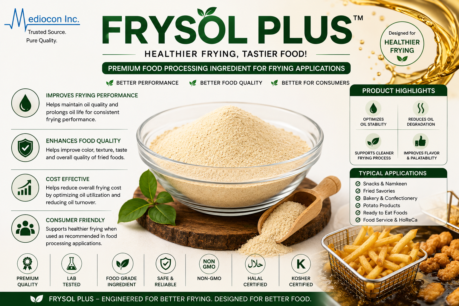 Frysol Plus Manufacturer and Supplier in India — Mediocon Inc