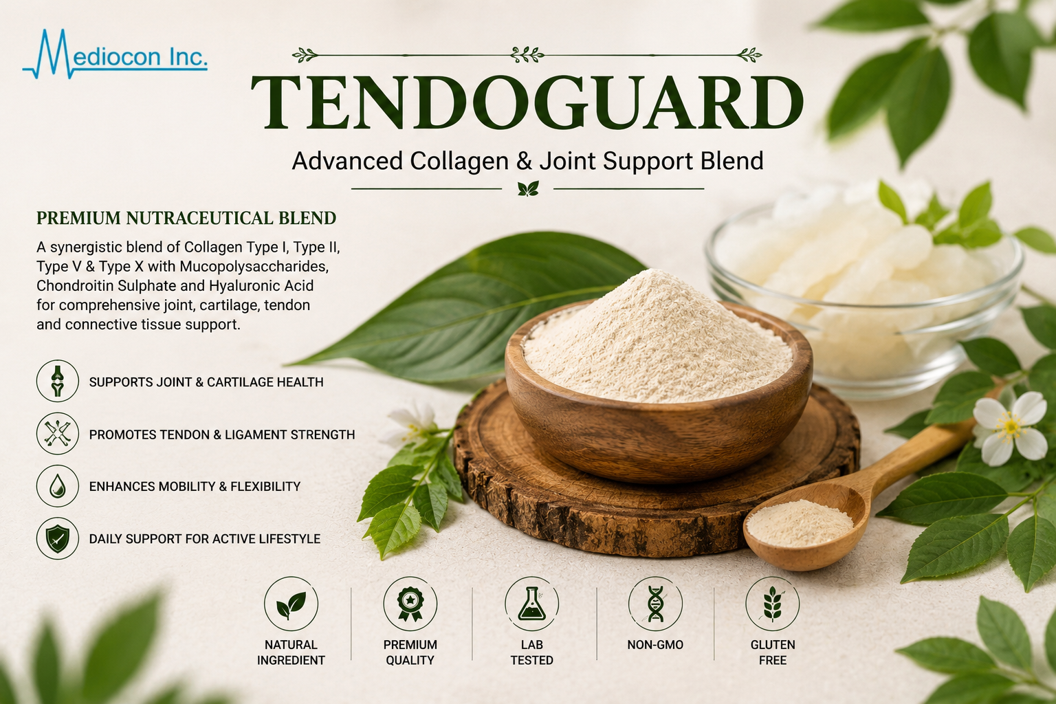 TendoGuard Manufacturer & Supplier in India | MEDIOCON INC — Mediocon Inc