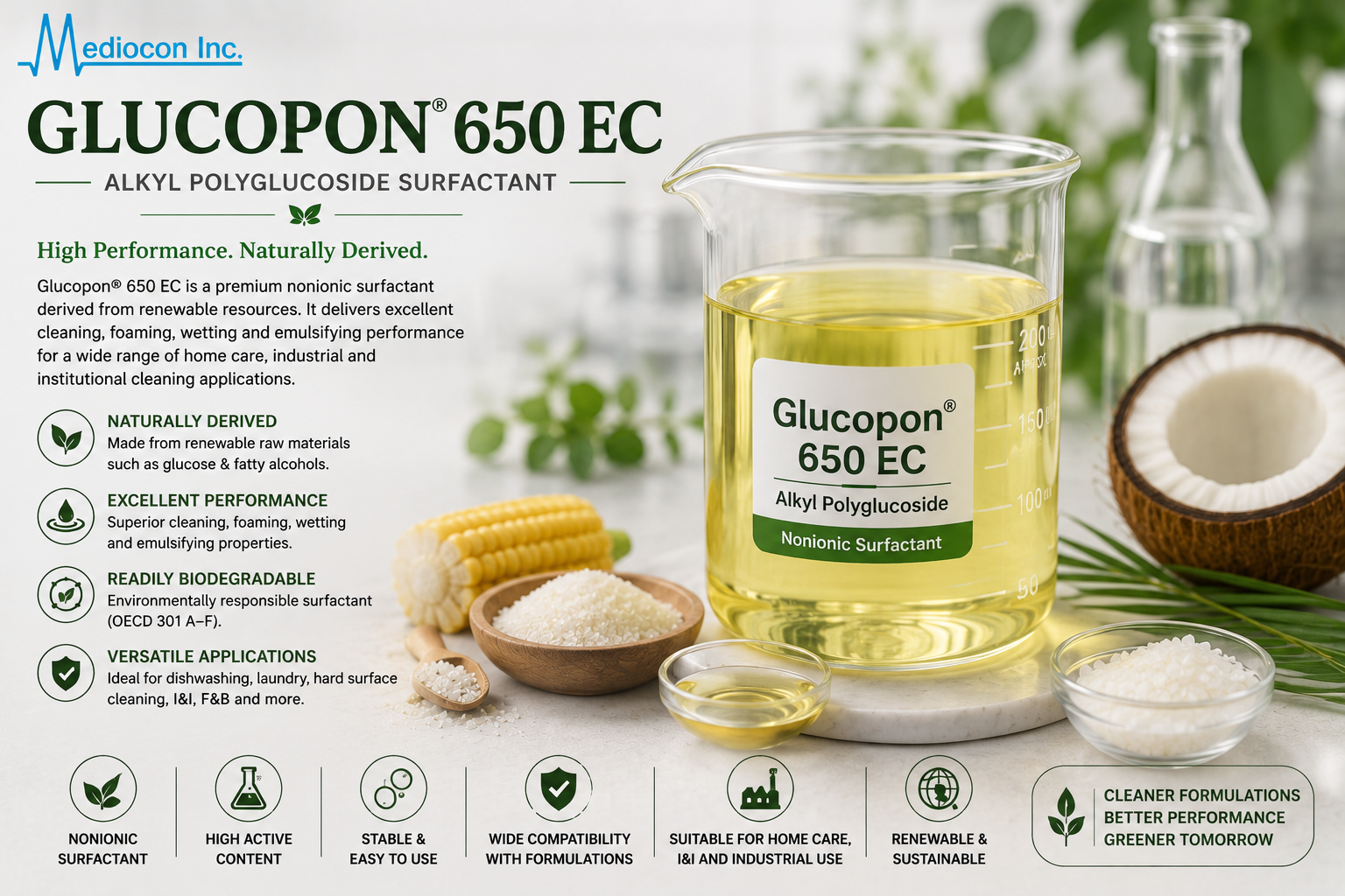 Glucopon® 650 EC Manufacturer & Supplier in India | MEDIOCON INC — Mediocon Inc