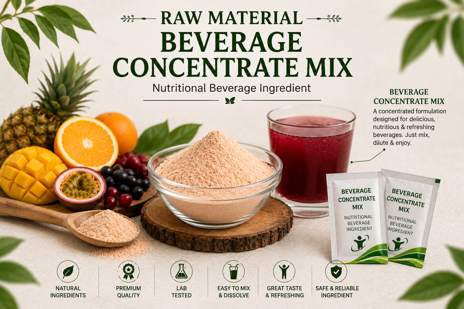 Beverage Concentrate Mix Manufacturer & Supplier in India | MEDIOCON INC — Mediocon Inc