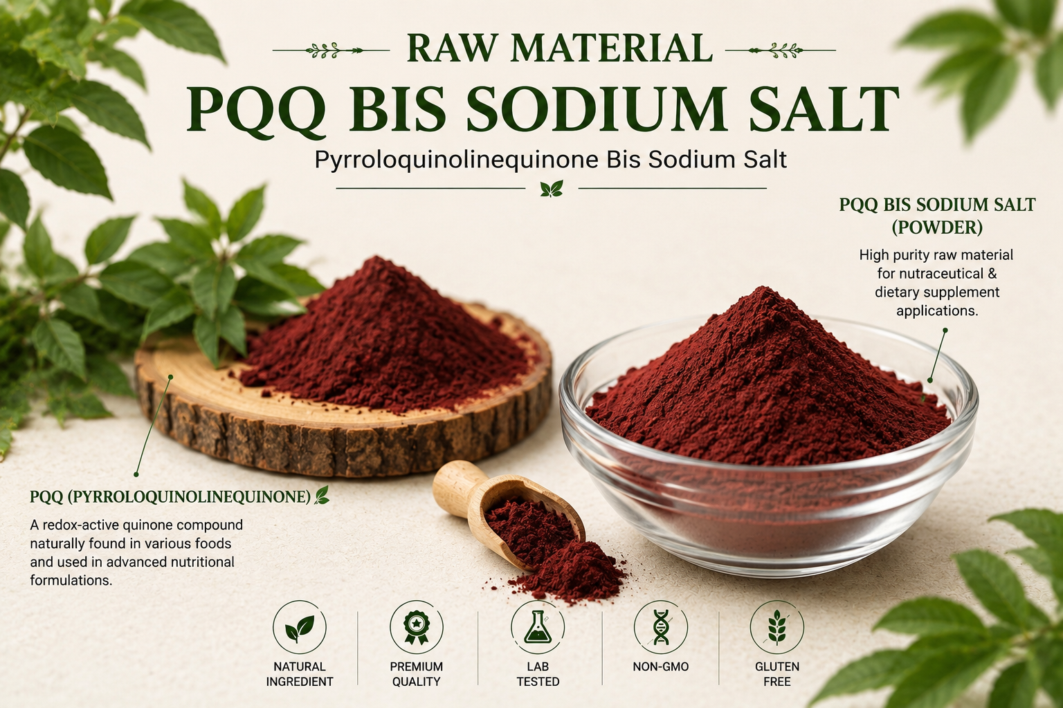 Pyrroloquinolinequinone Bis Sodium Salt (PQQ Bis Sodium Salt) Manufacturer & Supplier in India | MEDIOCON INC — Mediocon Inc