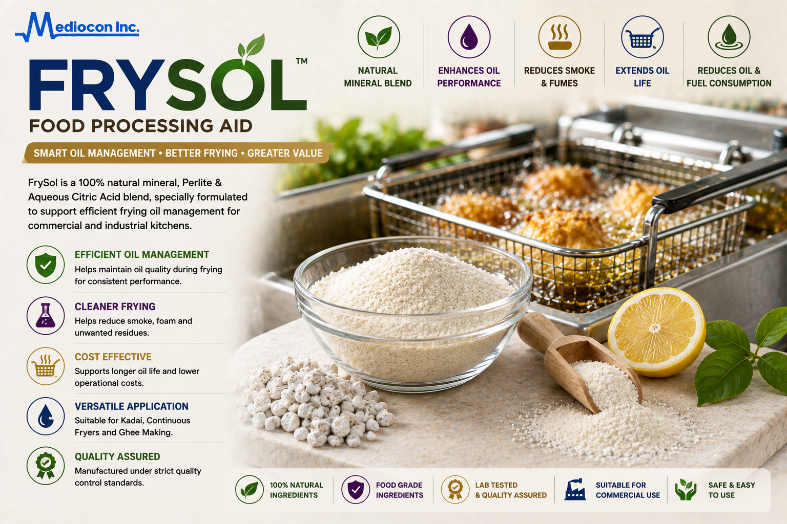 create image for this product create natural as this ss type and add logo — Mediocon Inc
