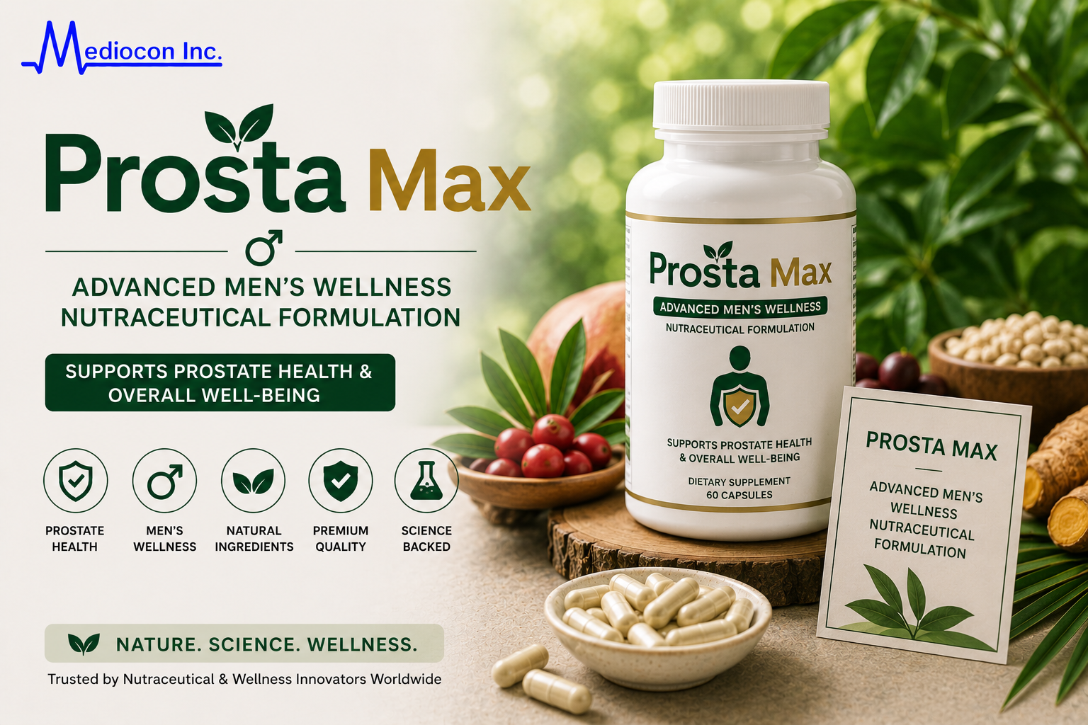 Prosta Max Manufacturer and Supplier in India | MEDIOCON INC — Mediocon Inc